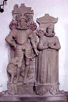 Grabstein des Reinhart v. Kaltenthal  und seiner Frau Anna Maria, geb. Nothaft v. Hohenberg
