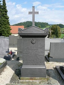 Das Grab von Wilhelm Cajetan Notthafft