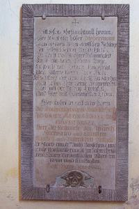 Grabmal fr Johann Georg Hafenbrdl