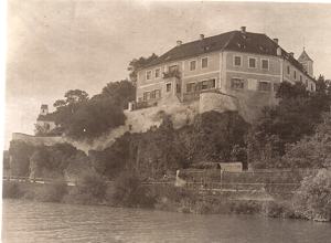 Schloss Wackerstein auf einer Ansichtskarte