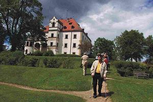Im Schlosspark zu Friedenfels