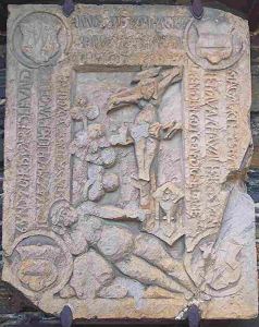 Epitaph des Adam v. Tettau (+ 1579)