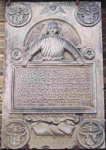 Epitaph der Margaretha Rab (+ 1567)