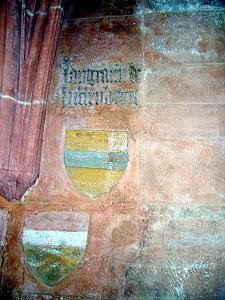 Das falsch tingierte Wappen der Landgrafen von Leuchtenberg