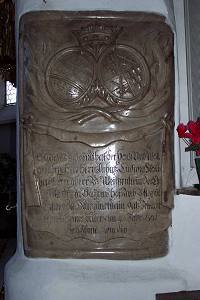 Grabstein fr Achatz Ludwig d. .