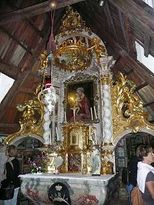 Gnadenkapelle der Wallfahrtskirche Sammarei