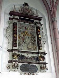 Epitaph fr Wolf Friedrich v. Closen und Barbara Notthafft v. Wernberg