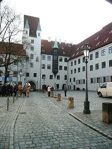 Innenhof der Mnchner Kaiserburg