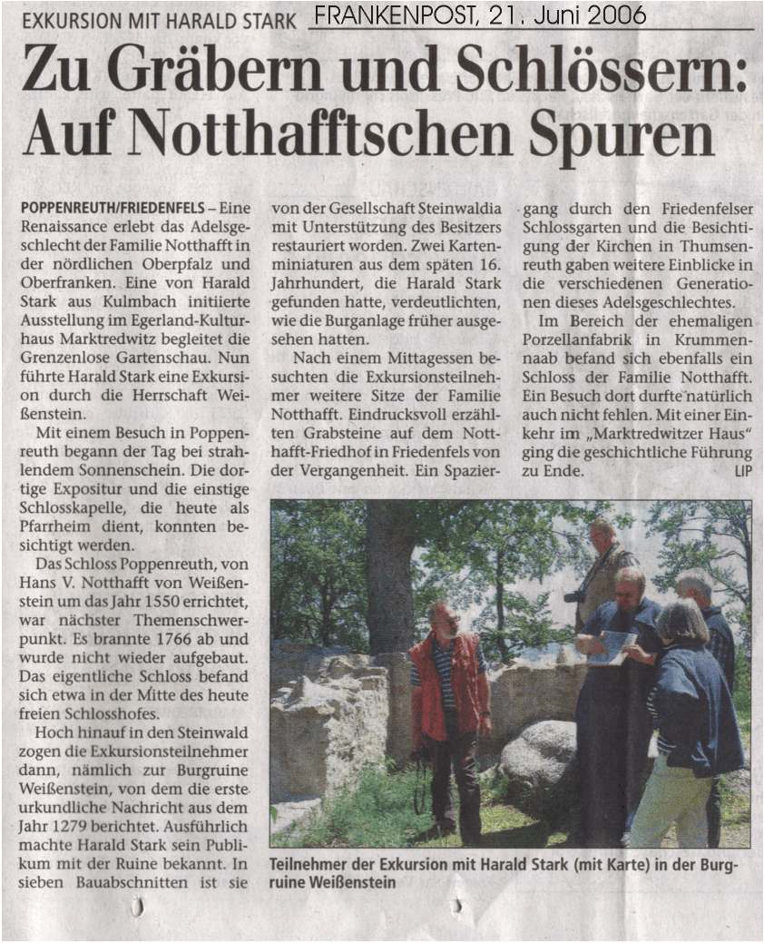 Frankenpost 21.6.2006