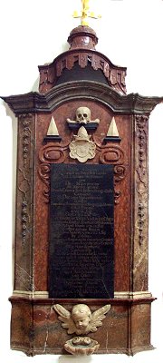 Das Grabdenkmal für Fürstpropst Cajetan Anton
