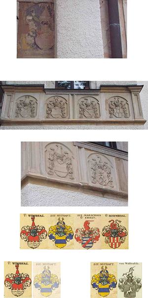 Friedenfels Wappenfries