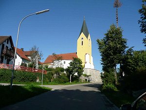 Die Kirche in Irnsing