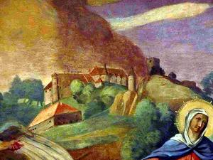 Deckengemlde in der Kirche zu Neubeuern