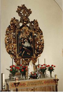 Altar der Schlosskirche in Poppenreuth