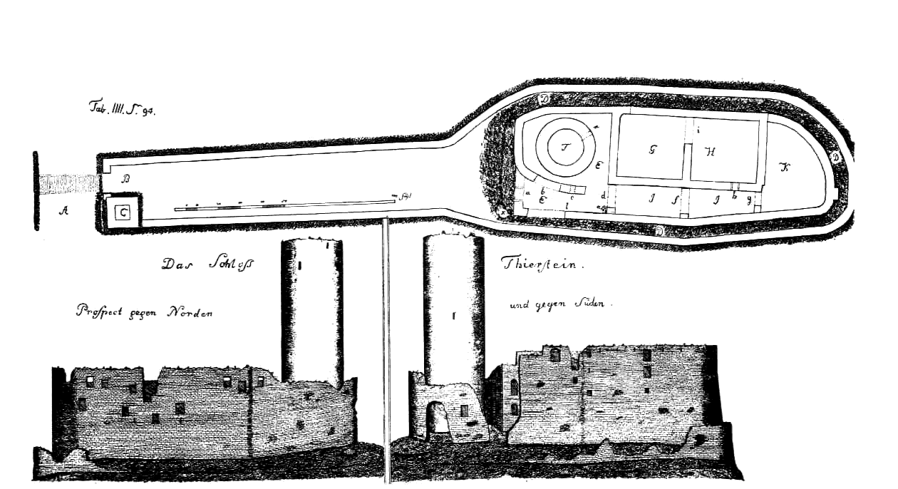 Grundri Burg Thierstein