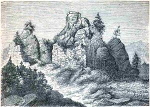 Weissenstein Holzstich