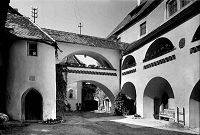 Der Wernberger Burghof um 1950