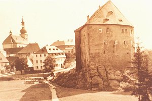 Die alte Burg Wildstein um 1930