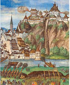 Die Belagerung Kufsteins durch kaiserliche Truppen im Oktober 1504