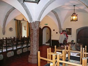Schlo Winkl in Oberalm bei Hallein - Gewlbte Stube im Erdgeschoss